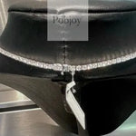 18K White Gold Graduated Diamond Line Necklace 27.5 Carats - Pobjoy Diamonds