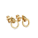 9K Yellow Gold Rio Drop Earrings