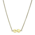 9K Gold Infinity Ladies Pendant Necklace