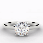 Round Brilliant Cut Solitaire Diamond Ring - Special Offer