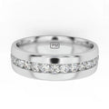 Gents Diamond Half Eternity/Dress Ring 0.68 Carats