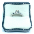 Vintage European Cut Solitaire Diamond Ring - 1 Carat