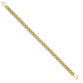 9K Yellow Gold Ladies Medium Panther Bracelet