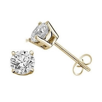 Diamond stud earrings - Pobjoy DIamonds