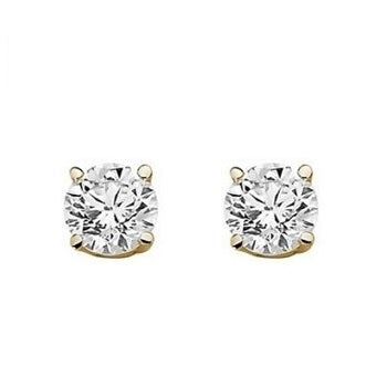 Diamond stud earrings - Pobjoy DIamonds