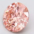 ROUND BRILLIANT 0.51 CARAT FANCY INTENSE PINK VS1 EX VG VG - Pobjoy Diamonds