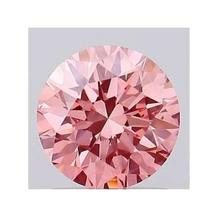 Load image into Gallery viewer, Fancy Intense Pink Round Brilliant Cut Lab Diamond 0.95 Carat - Pobjoy Diamonds