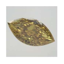 Load image into Gallery viewer, Fancy Vivid Orangy Yellow Marquise Cut Lab Grown Diamond 1.47 Carat - Pobjoy Diamonds