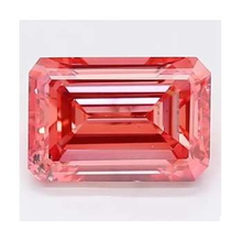 Load image into Gallery viewer, Fancy Vivid Pink Emerald Shape Lab Grown Diamond 1.51 Carat - Pobjoy Diamonds