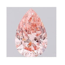 Load image into Gallery viewer, Fancy Intense Pink Pear Shaped Lab Grown Diamond