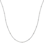 Yard of Diamonds 18K White Gold  Necklace - Pobjoy Diamonds