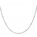 Yard of Diamonds 18K White Gold Necklace - 2.00 CTW  - Pobjoy Diamonds