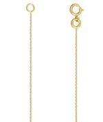 9K Yellow Gold Ladies Belcher Chain - Pobjoy Diamonds