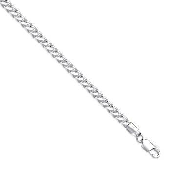 Sterling Silver Franco Solid Heavy Neck Chain - Pobjoy Diamonds