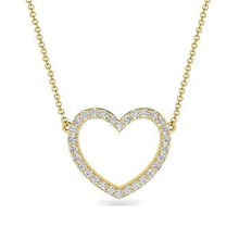 Load image into Gallery viewer, 9K Gold 0.15 Carat Diamond Heart Pendant G/Si - Pobjoy Diamonds