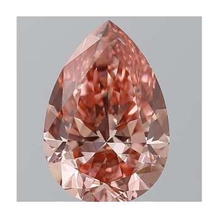 Load image into Gallery viewer, Fancy Vivid Pink Pear Shape Lab Grown Diamond 2.50 Carat - Pobjoy Diamonds