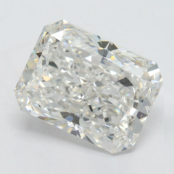 RADIANT CUT 3.50 CARAT F/VS2 EX EX - Pobjoy Diamonds