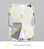 RADIANT BRILLIANT CUT 4.28 CARAT E/VVS1 EX EX LAB GROWN DIAMOND