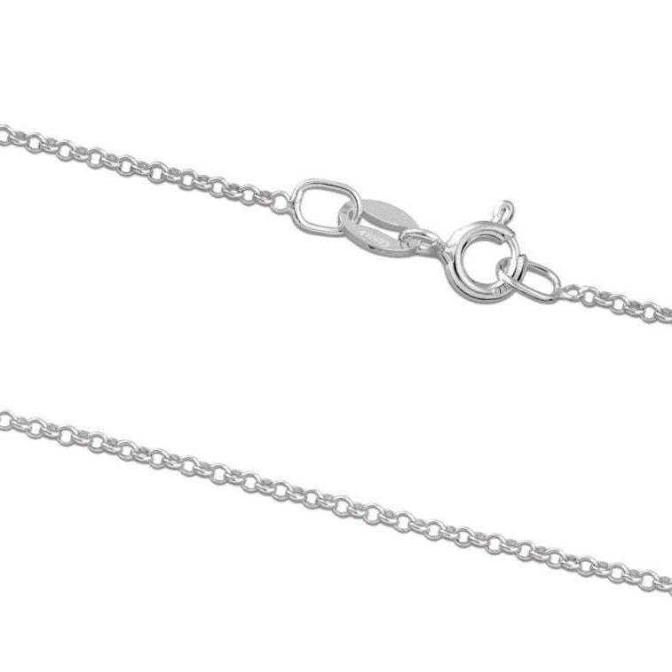 Diamond-Cut 925 Silver Belcher Chain - Pobjoy Diamonds