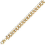 9K Mens Heavy Weight Classic Flat Cub Neck Chain - Pobjoy Diamonds