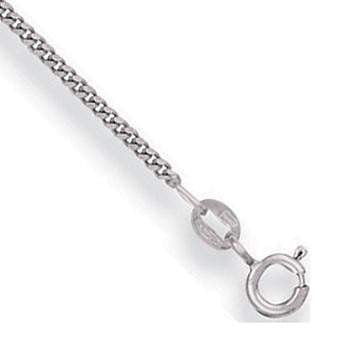 9K White Gold & Diamond Initial Pendant From Pobjoy Diamonds