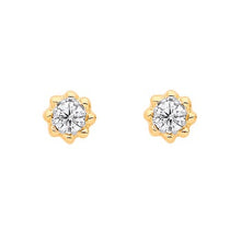 Load image into Gallery viewer, 9K Gold &amp; Diamond Heart Pendant, Bracelet &amp; Stud Earrings - Pobjoy Diamonds