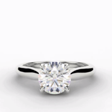 Load image into Gallery viewer, Avignon Four Prong Round Brilliant Cut - Pobjoy Diamonds