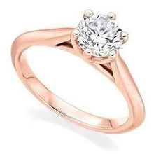 Load image into Gallery viewer, Platinum 10.00 Carat Lab Grown Round Brilliant Cut Diamond Ring E/VS1