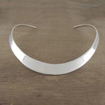 Ladies Handmade Silver Necklace Choker - Pobjoy Diamonds