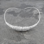 Handmade Silver Wire Wrap Choker - Pobjoy Diamonds