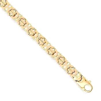 9K Yellow Gold Byzantine Bracelet - Pobjoy Diamonds