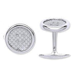 Sterling Silver Button Cufflinks - Pobjoy Diamonds