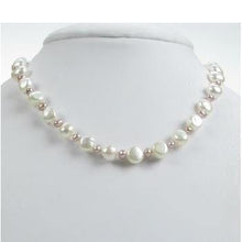 Load image into Gallery viewer, Child&#39;s Pink Pearl Necklace - Pobjoy Diamonds