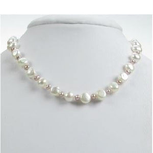 Child's Pink Pearl Necklace - Pobjoy Diamonds