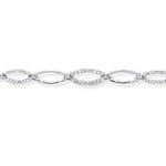 9K  White Gold 0.50 Carat Diamond Bracelet - Pobjoy Diamonds