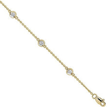 Load image into Gallery viewer, 18K Yellow Gold Diamond Bracelet 0.20 Carat - Pobjoy Diamonds