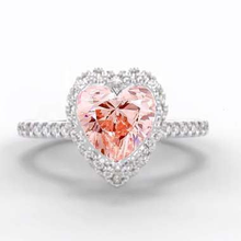 Load image into Gallery viewer, Fancy Intense Pink Heart Cut Lab Grown Diamond 2.52 Carat - Pobjoy Diamonds