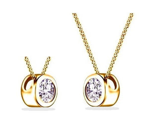 Syracuse Bezel Set Diamond Pendant Setting