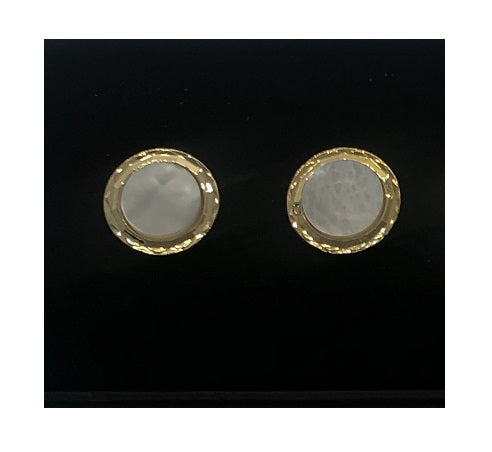 Mother of Pearl Dress Studs - Pobjoy Diamonds