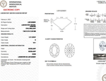 OVAL 1.01 CARAT E/VS1 EX EX - Pobjoy Diamonds