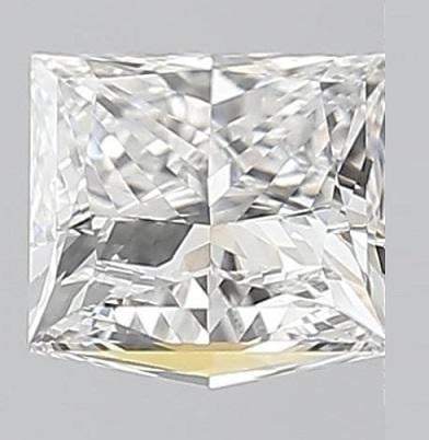 18K Gold 1.00 Carat Princess Cut Solitaire Lab Grown Diamond Ring F/VS1 - Pobjoy Diamonds