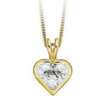 Milano Heart Diamond Pendant Setting - Pobjoy Diamonds