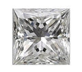 GIA 18K Gold Princess Cut Diamond Stud Earrings 0.60 To 1.00 CTW- F/VS1