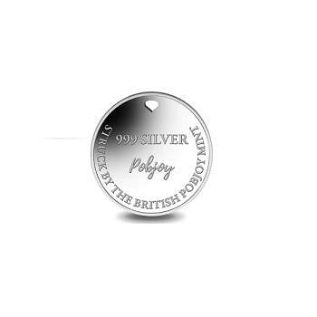 Pobjoy Silver Heart Pendant - Pobjoy Diamonds