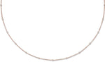 Yard of Diamonds 18K Rose Gold  Necklace - Pobjoy Diamonds