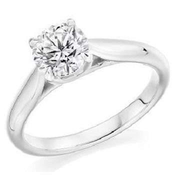 Avignon Four Prong Round Brilliant Cut - Pobjoy Diamonds