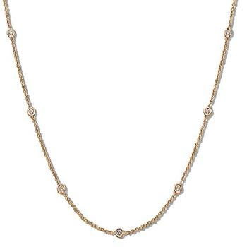 Yard of Diamonds 18K Yellow Gold  Necklace - Pobjoy Diamonds