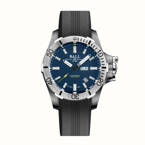 BALL Engineer Hydrocarbon Titanium Case Blue Dial