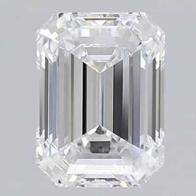 LAB GROWN DIAMOND EMERALD CUT 1.52 CARAT E/VVS2 EX EX