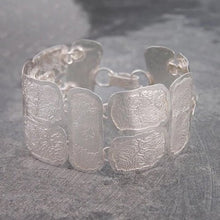 Load image into Gallery viewer, Ladies Handmade Sterling Silver Etruscan Bracelet - Pobjoy Diamonds